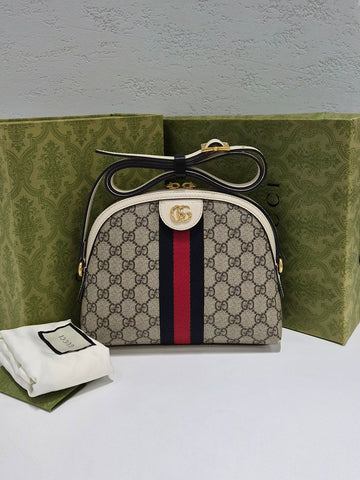 GUCCI GGスプリームショルダーバッグホワイト 499621 155457985