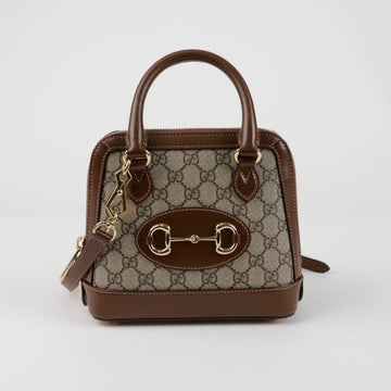 GUCCI ホースビット 1955 ミニ トート ショルダーバッグ 155220303