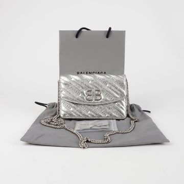 Balenciaga BB Logo Chain Wallet Crossbody Bag 561507 155222431