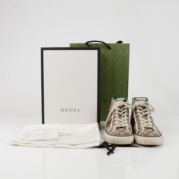Gucci 1977 Tennis High-Top Sneakers 37 155270774