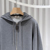 HERMES (A+/L,S) / カシミヤコットンフードジップトレーニングパンツセットアップ 155463522 [P]