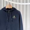 LORO PIANA Hoodie Bomberjacke Navy (L) 155474510 [P]