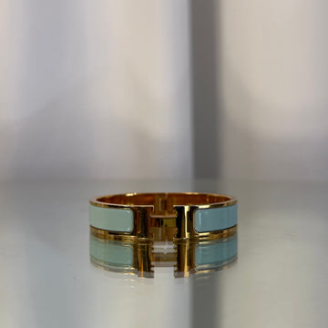 Hermes Click H Bracelet PM Vert Fizz 155476770