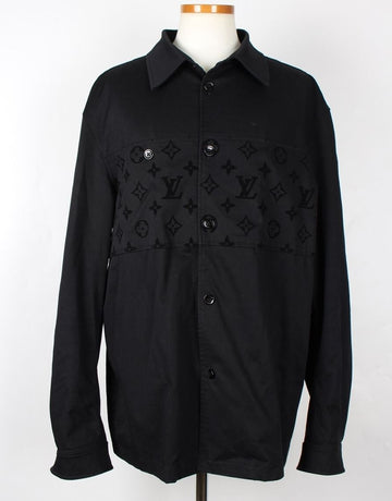 LOUIS VUITTON Monogram Overshirt Jacke XL 155482694
