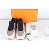 HERMES H Addict Strick Sneakers Pink 39 155484025 [P]