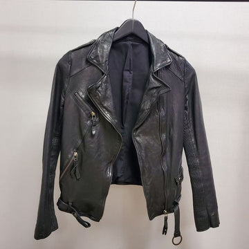 Guess Women's Leather Jacket Black 55 155484037