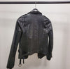 GUESS レディースレザージャケット ブラック 55 155484037 [P]