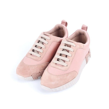 Hermes Bouncing Suede Sneakers Pink 36.5 155484054