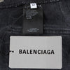 BALENCIAGA ブラックウォッシュデニムパンツ 32(32 34) 155484109 [P]