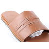 Hermes Pacific Leather Sandals Slippers Gold 40.5 155484148 [P]