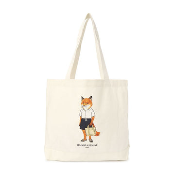 Maison Kitsune Dressed Fox Tote Bag QU05108WW9042 P700 (Unisex) 155484150