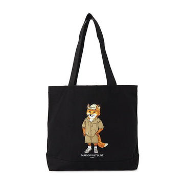 Maison Kitsune Dressed Fox Tote Bag QU05109WW9042 P199 155484151