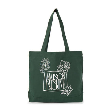 MAISON KITSUNE アール・ヌーボー スタンプ トートバッグ P399 (ユニセックス) 155484159