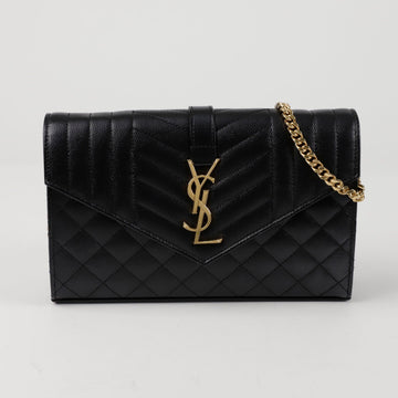 Saint Laurent Cassandra Envelope Chain Shoulder Crossbody Bag 154527481