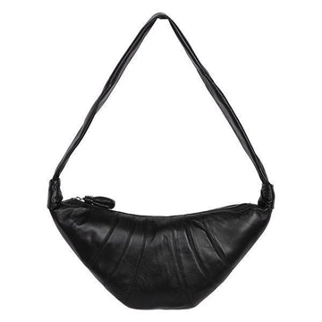 LEMAIRE Black Croissant Medium Bum Bag 999 63449031