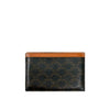 Celine Triomphe Triope Canvas Card Holder Wallet Tan 10B702CLY 155485842 [P]
