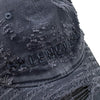 BALENCIAGA 23ss デニム エンブロイド ディストロイド キャップ ブルー 155485845 [P]