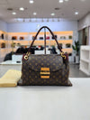 LOUIS VUITTON Monogram Canvas Schultertasche Bordeaux 155485848 [P]