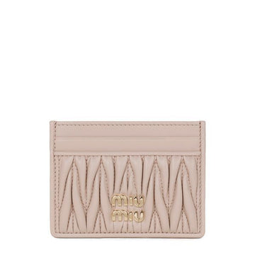Miu Miu Powder Pink Napa Card Wallet 5MC076 AFPP F0236 155486388