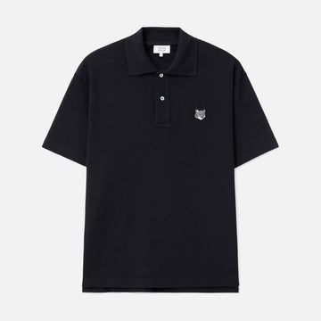 MAISON KITSUNE 26SSフォックスヘッドコンフォートポロTシャツブラックPM00210KP0001P199 147252985