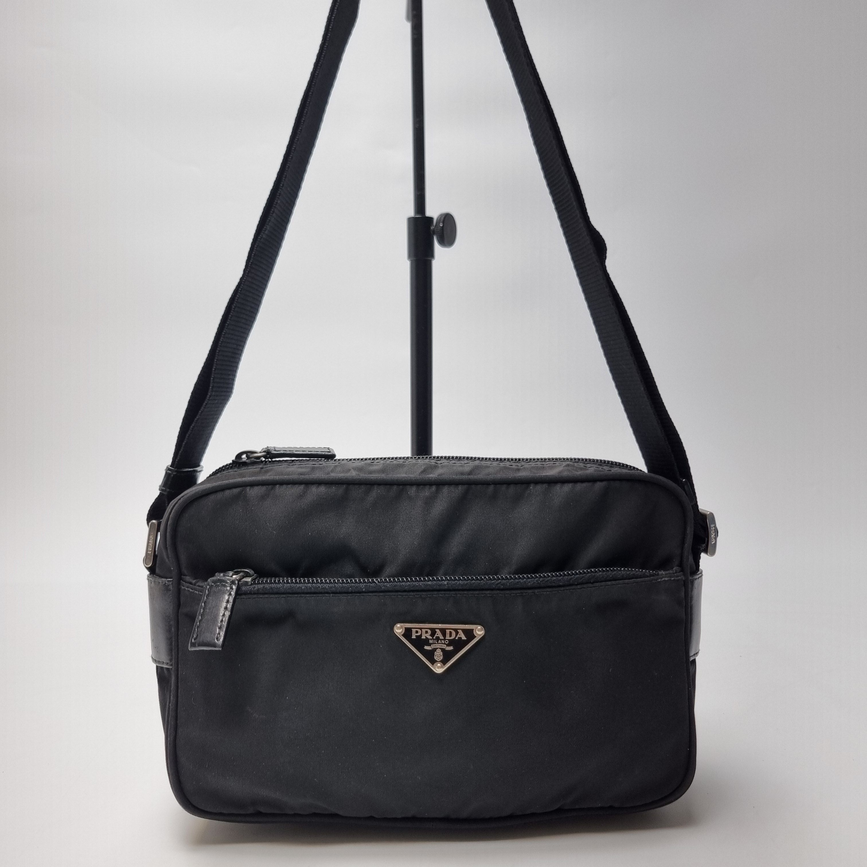 Prada Nylon Camera Bag Shoulder Bag Unisex (Premium, BT0166