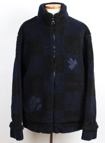 LOUIS VUITTON Jacquard Damier Fleece XL (105) 155486877