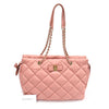 SALVATORE FERRAGAMO GINETTE Ketten Schultertasche aus pinkem Nappa-Leder 21 E766 155487637 [P]