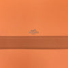 HERMES リバーシブルベルト ブラック/オレンジ 金具マット 32mm 155487662 [P]