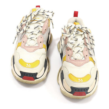 Balenciaga Multicolor Double Foam and Mesh Triple S Trainer Women's Sneakers 36 155487940