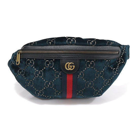 GUCCI GG ベルベット WEB オフィディア ベルトバッグ ヒップバッグ 574968 155488061