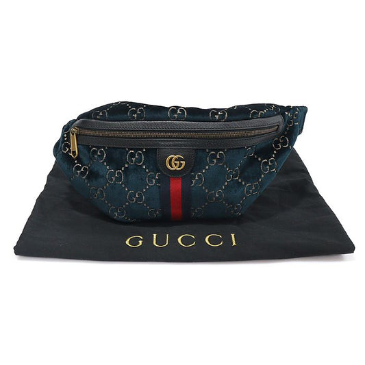 GUCCI GG ベルベット WEB オフィディア ベルトバッグ ヒップバッグ 574968 155488061