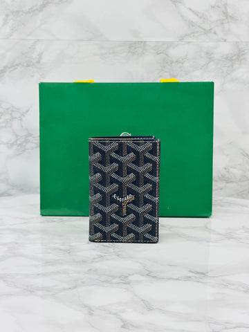 GOYARD サン・ピエール カードケース ネイビー 155488346
