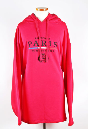 Balenciaga Embroidered Logo Hooded Sweatshirt L(105 110) 155488348