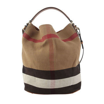 Burberry House Check Ashby Bucket Medium Shoulder Bag (Warranty) 37079Y 155488713