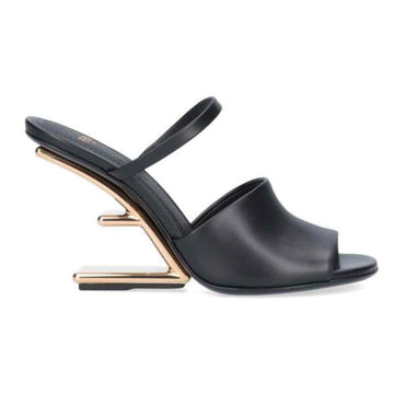 Fendi First Leather High-Heeled Sandals stamp: 8R8212 NA7 F0QA1 138879944