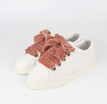 Fendi Quilted Leather Sneakers White 36(230) 155517723