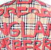 Burberry Graffiti Check Shirt Red M(100) 155518340 [P]