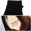 Toga Pulla AJ006 SUEDE BLACK Women's Buckle Ankle Boots 146725187 [P]