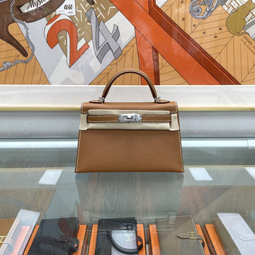 Hermes Mini Kelly Appson Gold Silver Hardware H071302CK37 G Stamp 153746569