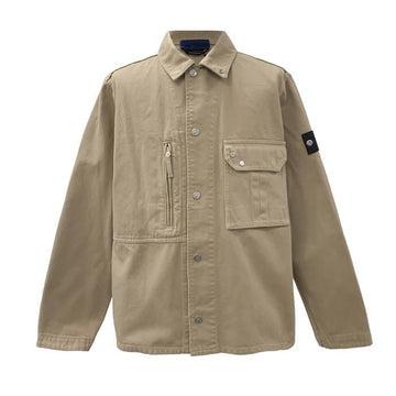 Stone Island Light Badge Denim Overshirt Jacket 155456548