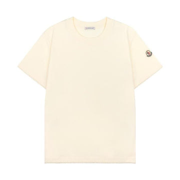 Moncler Logo Patch Cotton T-Shirt 155525096