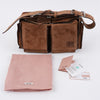 Miu Miu Utility Suede Shoulder Bag 155525099 [P]