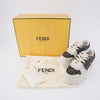 Fendi Match Canvas White Suede Platform Low-top Sneakers 155525122 [P]