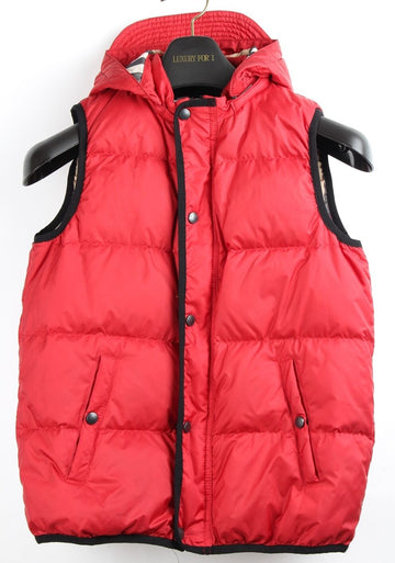 BURBERRY Kinder Steppweste Rot 12Y 155525207