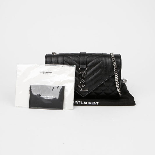 SAINT LAURENT Enveloppe kleine Ketten Schulter Crossbody Tasche 155221478