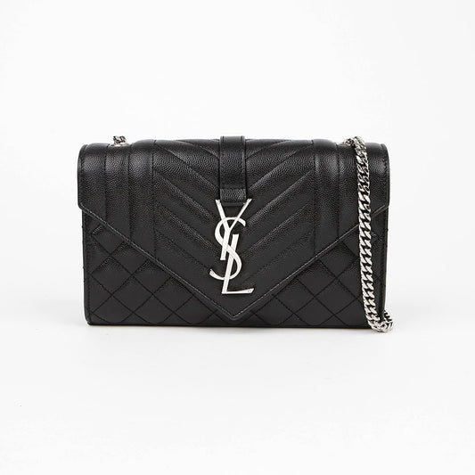 SAINT LAURENT Enveloppe kleine Ketten Schulter Crossbody Tasche 155221478