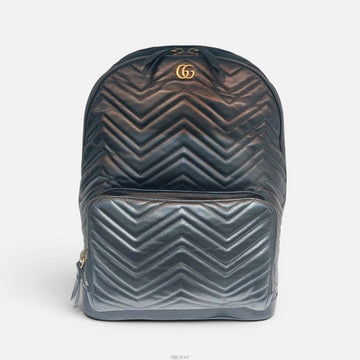 Gucci Matelassé Chevron Marmont Backpack 523405 155525325