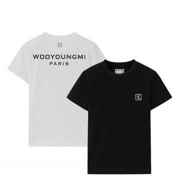 WOOYOUNGMI コットンバックロゴTシャツ 155525489