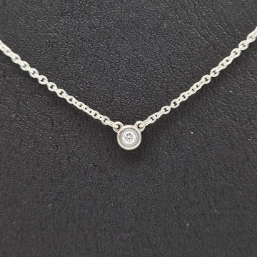 Tiffany & Co Elsa Peretti by the Yard Diamond Silver Necklace L675643 155526049