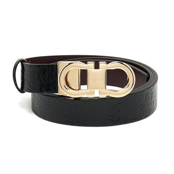 SALVATORE FERRAGAMO Gancini Wende Gürtel Barolo Damen Gürtel 23 0294 0771073 78777993